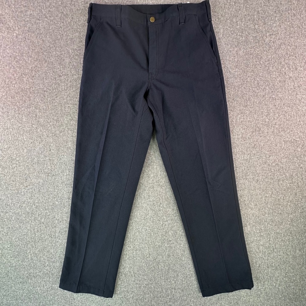 Workrite FR Pants Mens 34 400NX75MN Navy Nomex IIIA Flame Resistant Excellent